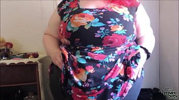 BBW Playing With Big Tits